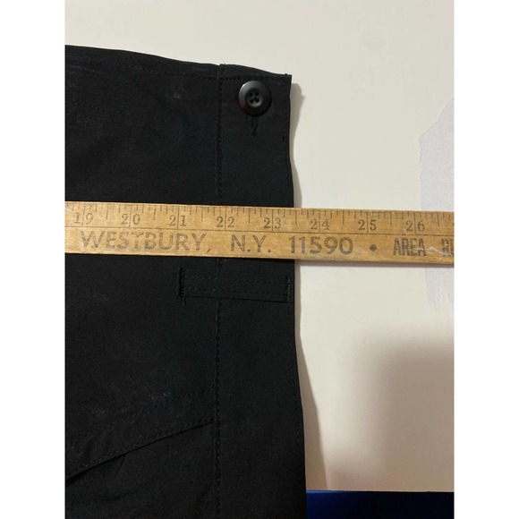 IRON CO. Stretch Cargo Shorts Black Size 38 - Picture 2 of 9